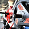 Олимпийский обрезиненный диск 25 кг, черно-красный Aerofit AFPLC25 | Aerofit Professional | aerofit-russia.ru