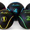 Набивной мяч 2 кг, черный/ зеленые полоски. Aerofit AFMB2 | Aerofit Professional | aerofit-russia.ru
