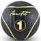Набивной мяч 1 кг, черный/ желтые полоски. Aerofit AFMB1 | Aerofit Professional | aerofit-russia.ru