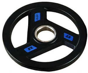 Олимпийский обрезиненный диск Aerofit 2,5 кг, черно-синий | Aerofit Professional | aerofit-russia.ru